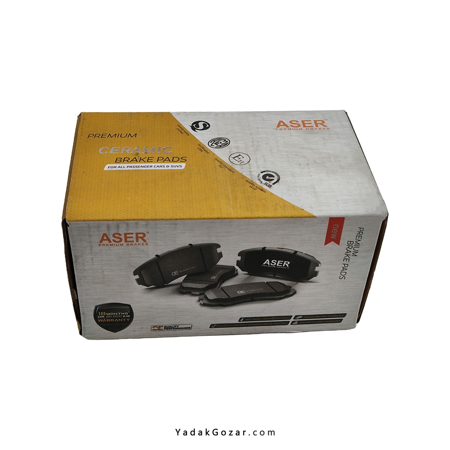 brake pads cherry tiggo 8 aser front (1) brake pads cherry tiggo 8 aser front 1